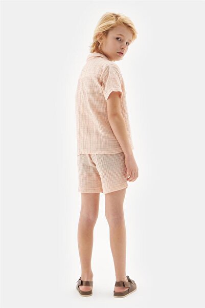 Nebbati Boy Patterned Shirt