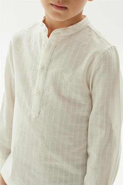 Nebbati Boy White Shirt