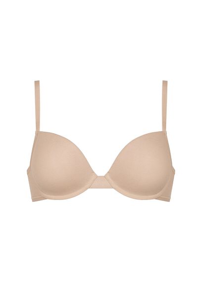 Triumph Sutien Sloggi 24/7 100, jumatate de cupa, cu burete si armatura, Triumph, 80B EU, alb