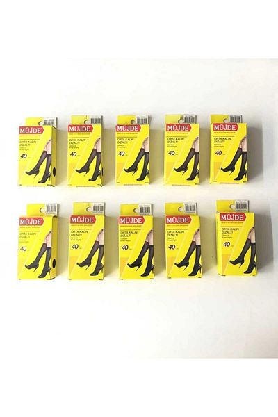 pure age Müjde 2 Pieces Medium Thickness Knee-High 40 Den (Sahara)
