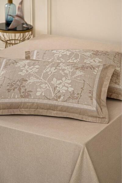 Karna Home LaVella Συλλογή Μαξιλαροθήκες 2 τεμαχίων - Ανοιγόμενη Πόρτα με Λουλούδια 50Χ70