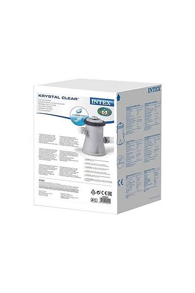 Intex Krystal Clear Cartridge Filter Pump for Above-Ground Pools