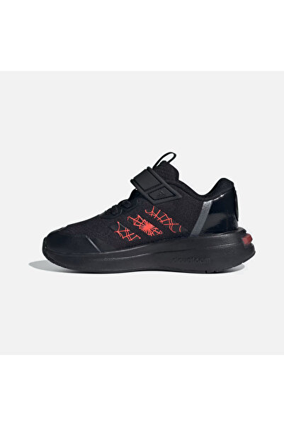adidas Boy's Black Walking Shoes - MARVEL SPIDEY Racer EL K