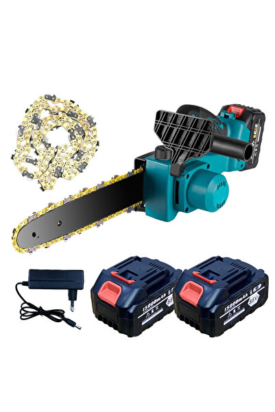 Kraft Royal Mini fierastrau cu 2 acumulatori, motor Brushless, ungere lant au...