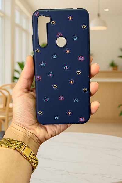 Vip Case حافظة لهاتف Xiaomi Redmi Note 8 MINI EVIL EYE من السيليكون الممتص للصدمات حافظة مطاطية كلاسيكية محمية 277