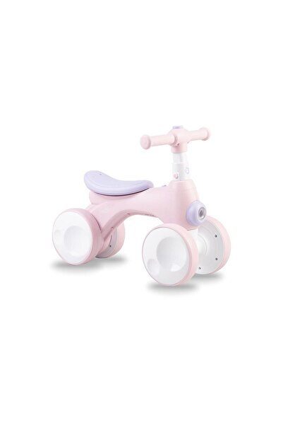 Momi Bicicleta cu lumini, sunet si difuzor de balonase, Tobis - Pink