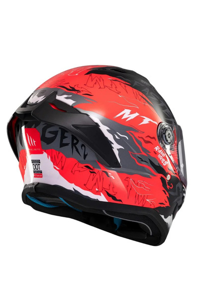 MT HELMETS FF126 STINGER 2 ARDENT KIRMIZI C5 PARLAK L