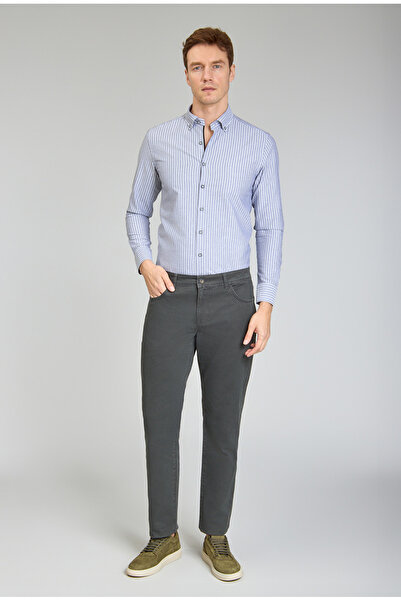 Bisse 5 Pocket Gabardine Green Men's Sports Trousers