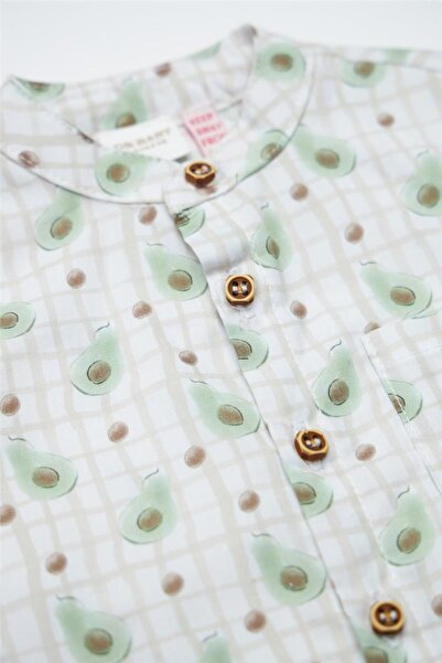 Layette Baby Boy Patterned Shirt