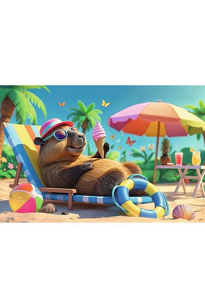 Trefl 100 PUZZLE RELAXATION IN CAPIBARA STYLE
