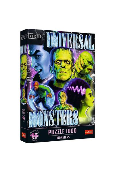 Trefl PUZZLE 1000 PREMIUM PLUS MONSTRI