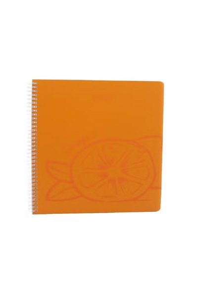Roco Neon Notebook A4 80 Sheets – Orange Scented Writing Book with Vibrant Cover