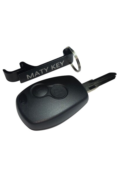 OEM Carcasa cheie DACIA SANDERO, cu 2 butoane si breloc MATY KEY