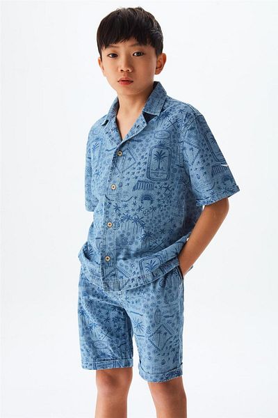 SWATSKY Boy Blue Shirt