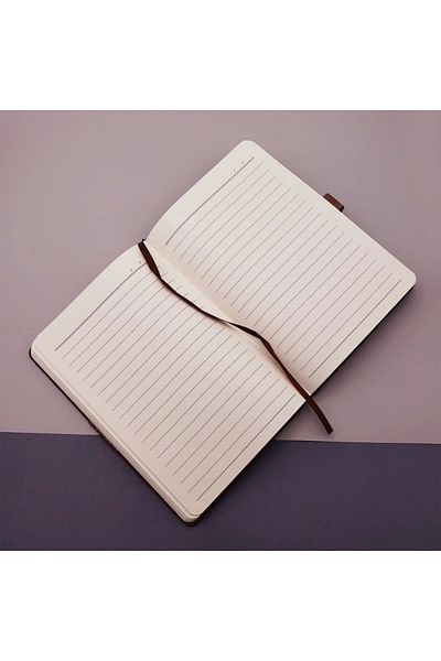 PRATİKOBA Lined Leather Memory Book