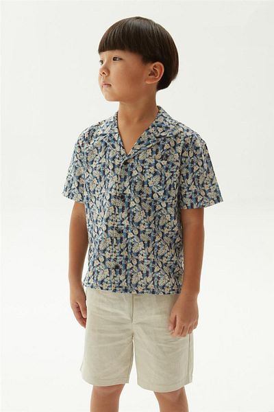 Nebbati Boy Patterned Shirt