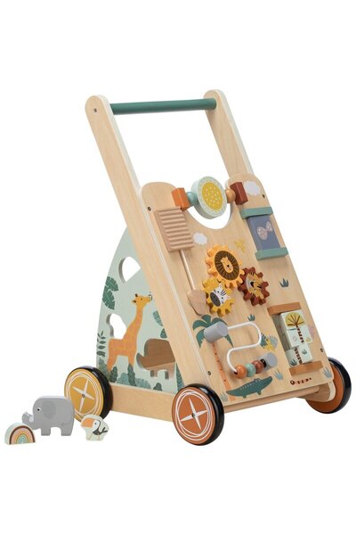 Free2Play Antepremergator, Free2Play, My First Steps, Cu multiple activitati, Din lemn, , 31.8 x 26.5 x45.5 cm