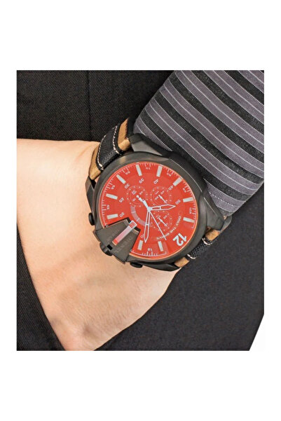 Diesel Men's DZ4305 Chief Series Analog Display Quartz Movement Brown Watch