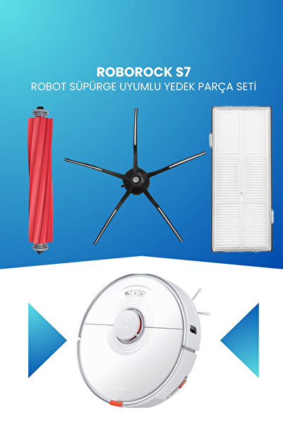 ELECTROLL Set de piese de schimb compatibile cu aspiratorul robot Roborock S7 - S