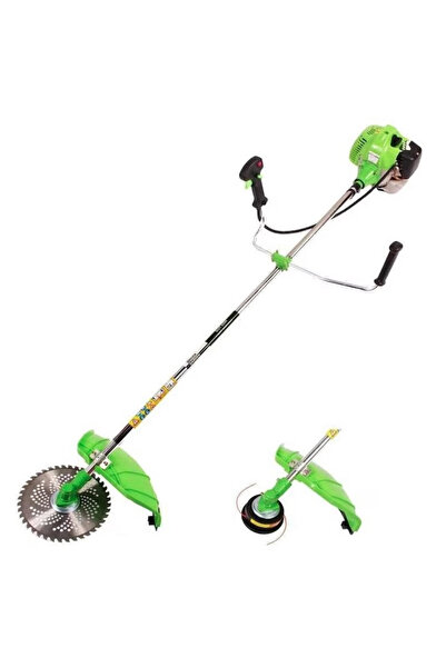 Miromoto Motocoasa pe benzina MIR-1332, 2 timpi, 7.5 CP, Accesorii si disc cu...