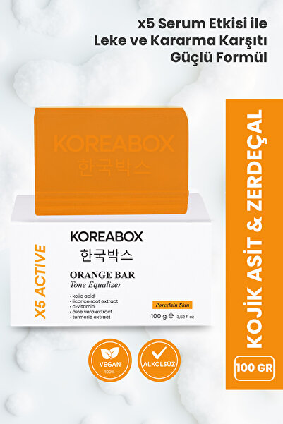 KOREABOX 100 GR Leke Kararma Karşıtı ve Beyazlama Etkili Kojik Asit & Zerdeça...