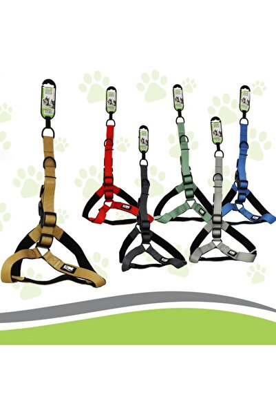 idei Ham reglabil pentru câini, lățime curea 2,5 cm, diverse culori, material textil