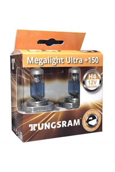 TUNGSRAM Ampül Tırnaklı H4 60/55W 2 Lİ SET