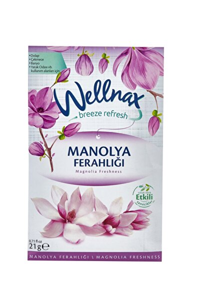 Wellnax ( 5 ADET ) Manolya Ferahlığı | Dolap Ve Çekmece Kokusu | Rutubet Önleyici Kese, Askılı Dolap Kokusu