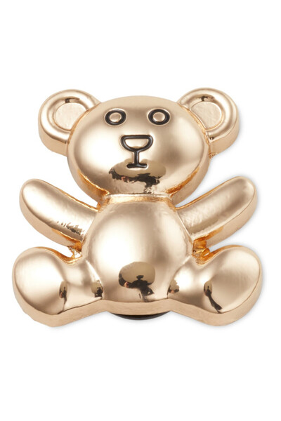Crocs Jibbitz Gold Teddy Bear