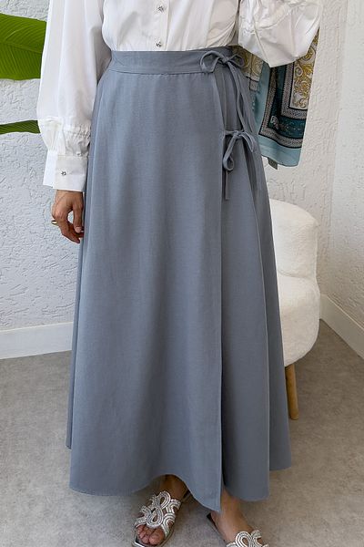 Salih Çelebi Fusta One Piece Cross Tie 2356 - GRI