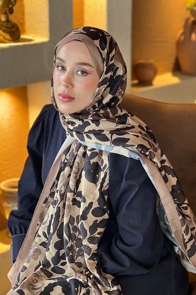 Tesettür Diyarı Verd Model Lina șal