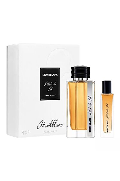 Mont Blanc Montblanc Collection Patchouli Ink Gift Set, Men, Eau de Parfum, 125 ml + 15 ml