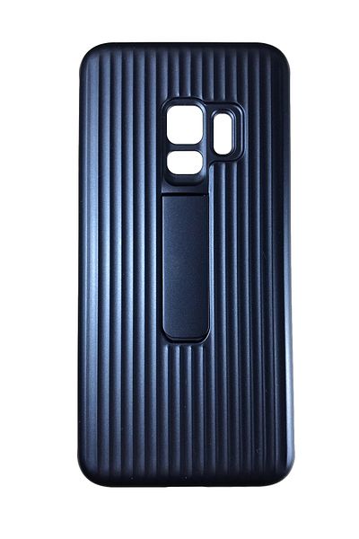 OEM Carcasă compatibilă cu Samsung Galaxy S9, Carcasă de protecție din PC și silicon, Albastră