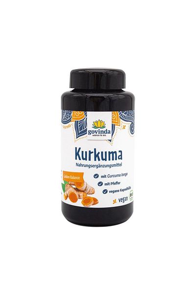 Govinda Capsulă Bio cu Curcuma (Turmeric) 100 g