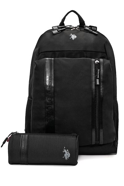 U.S. Polo Assn. Πόλο των ΗΠΑ. Συν. Σετ σχολικής τσάντας Unisex PLSET2435556