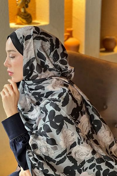 Tesettür Diyarı Verd Model Lina șal