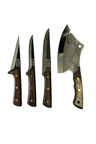 Rovitech Set cuțite profesionale de măcelar, 4 piese