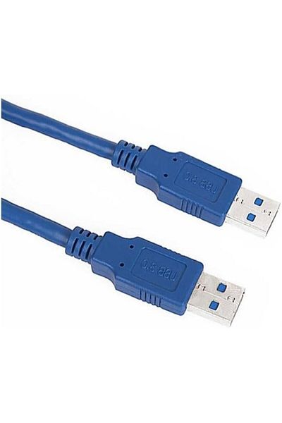 Generic كابل تمديد USB 3.0 ذكر إلى ذكر بطول 1.5 متر