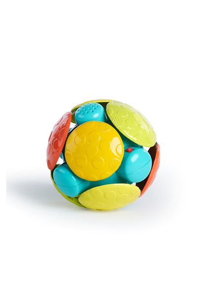 Bright Starts Educational ball, Bright Starts, Crawl and Chase, With activities, With different textures, 3 months+