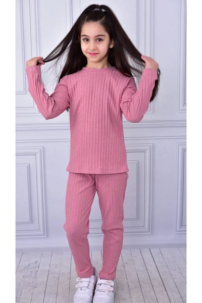 ruhaay seasonal cotton long-sleeved chain braided female child bottom top suit
