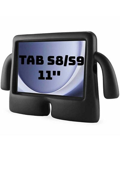 HYX حافظة iBuy Kids لجهاز Samsung Galaxy Tab S8/S9 مقاس 11 بوصة، مزودة بحامل واقٍ ومضاد للصدمات وخفيف الوزن