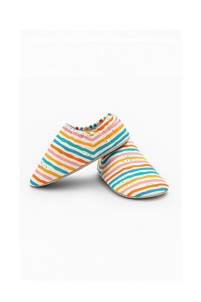 Little Flippers Non-Slip Sole Unisex Baby Kids Sea Shoes Pool Booties - Wholy