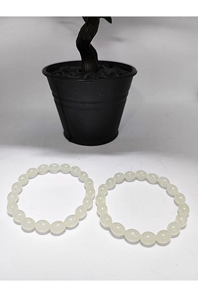 Lio20 Barley Cut Phosphorescent Cat's Eye Set of 2 Bracelets – Stylish Accessory That Glows in the Dark |   Gift Daily