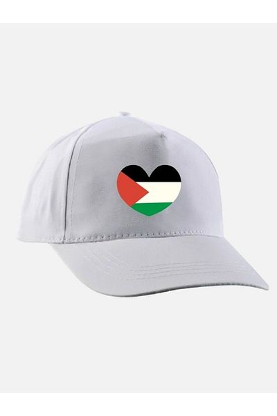 Özcan Tasarım Palestinian Printed Hat - Palestinian Flag Hat