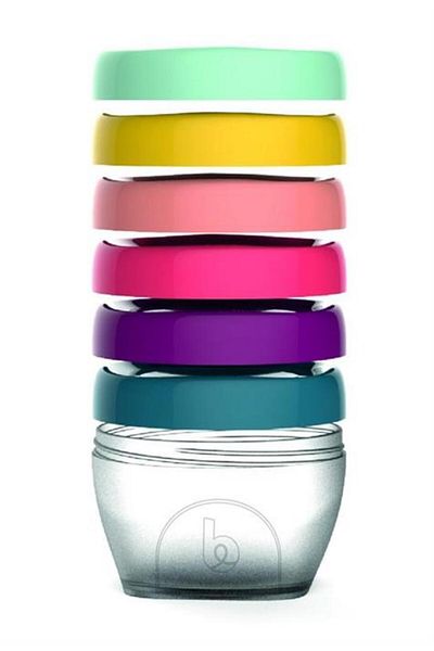 Babymoov - Set de 6 recipiente pentru depozitarea alimentelor, 180 ml