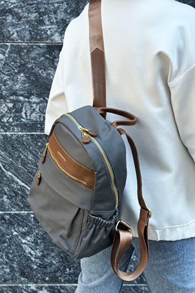 Just Polo JP Imported Satin Fabric Women's Backpack and School Bag