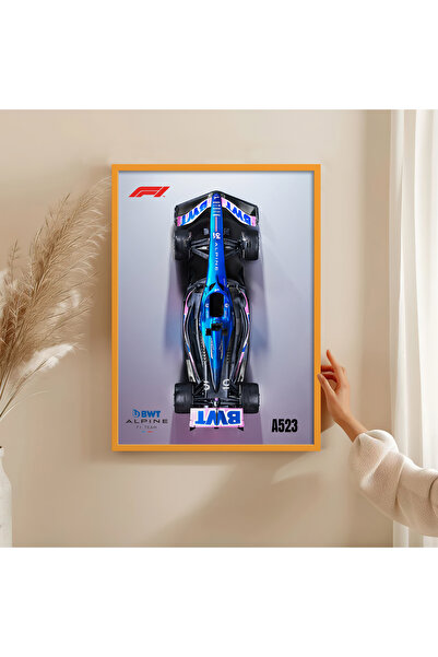 HOMEPACK ΠΙΝΑΚΑΣ ΜΕ ΞΥΛΙΝΟ ΣΚΕΛΟΣ ΠΙΝΑΚΑΣ ΑΦΙΣΑ FORMULA1 ΔΙΑΚΟΣΜΗΣΗ ΤΟΙΧΟΥ TK...