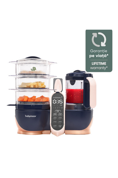 Babymoov Robot de bucătărie pentru bebeluși multifuncțional Nutribaby 5 în 1 ...