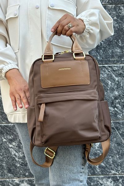Just Polo JP Imported Satin Fabric Women's Backpack and School Bag