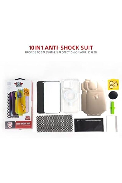 TİGERS Tigers 10-in-1 Full Protection Case for Apple iPhone 16 Plus